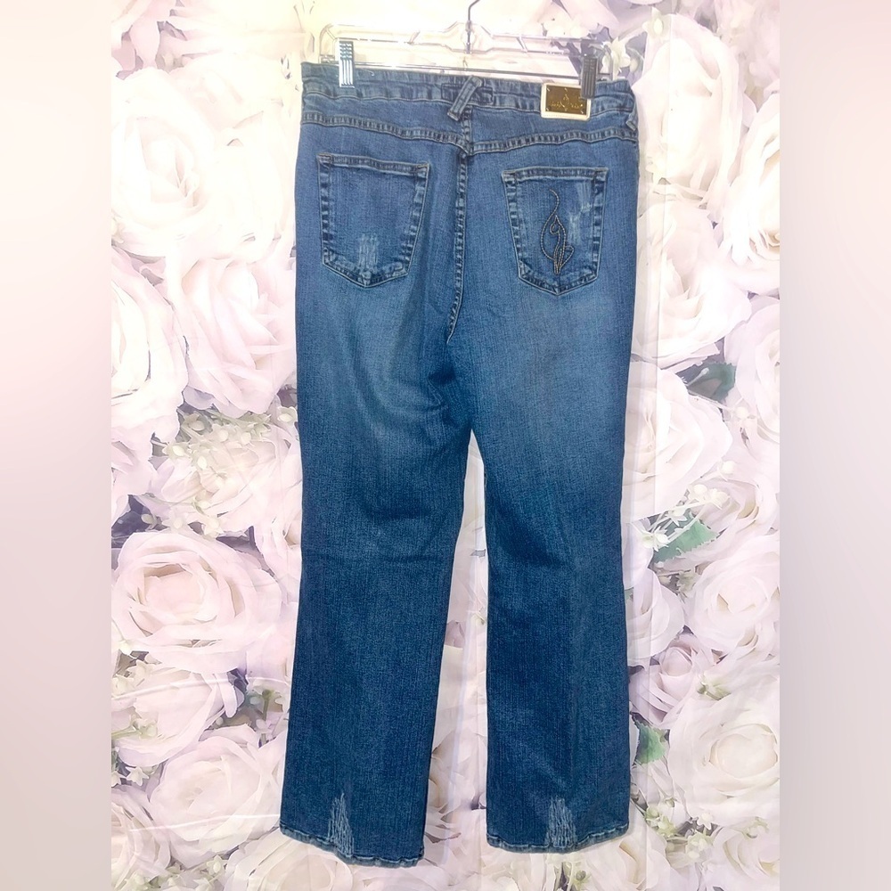 Baby Phat Women’s Vintage Y2K Bootcut Denim Jeans Blue Size 16 Waist 32”​​​​